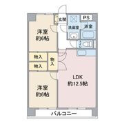 レージュ至来の間取り画像