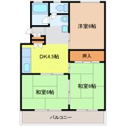 第2大幸ハイツの間取り画像
