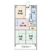 扶桑ハイツ2の間取り画像