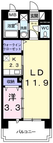 メゾンノーブルの間取り画像