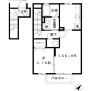 リヴェールβの間取り画像