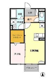 K'sハイム Ⅰの間取り画像