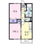 シャルマンハイムの間取り画像