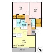 セジュールZEN Ⅲ Bの間取り画像