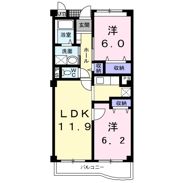 アンソレイエCの間取り画像