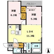 ウィンダムSKの間取り画像