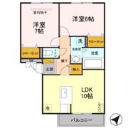 モンソレーユ Aの間取り画像