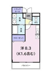 ローズスクエアの間取り画像