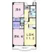 グランディ 東所沢の間取り画像