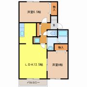 ラ・セジュールの間取り画像