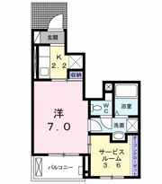 ルミナスの間取り画像