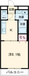 ラヴニールの間取り画像