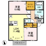 シャトレー・パインの間取り画像