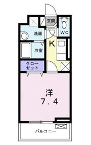 ブレイブ・ブロッサムの間取り画像