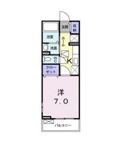 グランドライフB棟の間取り画像