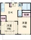 コーポストークの間取り画像