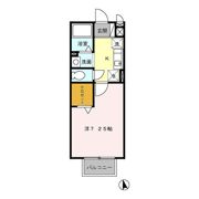 エスポワールの間取り画像