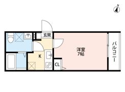イーストヴィレッジの間取り画像