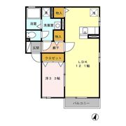 リヴェールの間取り画像