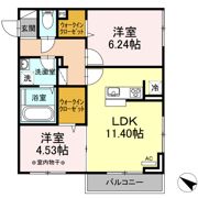 クレールXの間取り画像