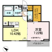 クレールXの間取り画像