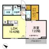 クレールXの間取り画像