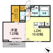 クレールXの間取り画像