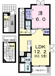 カーサ セレノの間取り画像