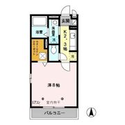 エターナル Bの間取り画像