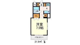 ベルハイム立川の間取り画像
