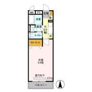 ベルレージュの間取り画像