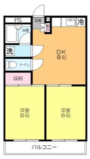 カサブランカⅠの間取り画像