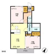 エクレールの間取り画像