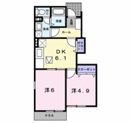 レイクビサイドの間取り画像