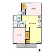 ネオハイム Bの間取り画像