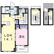 サニープレイス 竹末の間取り画像