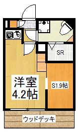 めぞんどかしぇっと弐の間取り画像