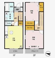 フォンドール Ⅰの間取り画像