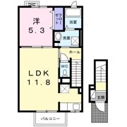 サンパティークⅢの間取り画像