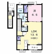 ベルシアの間取り画像
