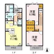 フェリーチェの間取り画像