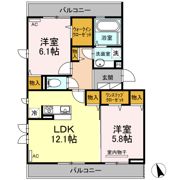 Dルーム大泉学園の間取り画像