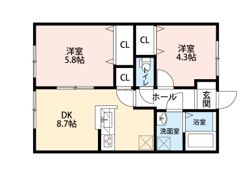 グランドハイツ ナカムラの間取り画像