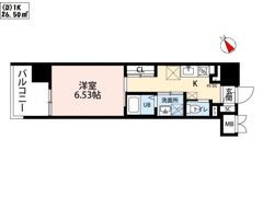 ウイングス城野駅前の間取り画像