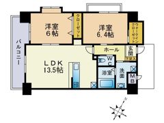 ベルステージ須賀町の間取り画像