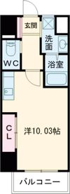 Studie KOKURA NORTH (スタディ小倉ノース)の間取り画像