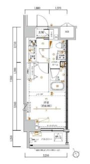 LUMEED立川の間取り画像