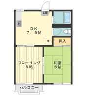 フォーブル桃の木の間取り画像