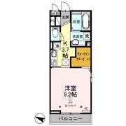 エスタシア風の間取り画像