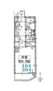 テラスフォレスタの間取り画像